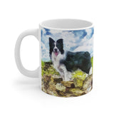 Border Collie Ceramic Mug 11oz