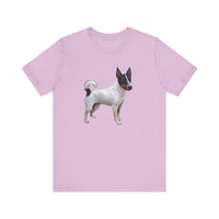 Japanese Terrier Unisex Jersey Tee - A Luxe Attire for Dog Lovers