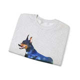 Doberman Pinscher Unisex 50/50  Crewneck Sweatshirt