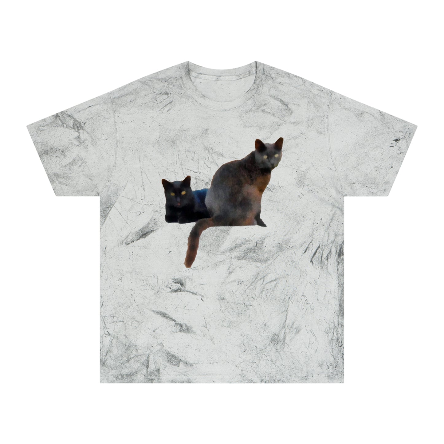 Cats of Greece  'Sifnos Sisters' Unisex Cotton  -  Color Blast T-Shirt