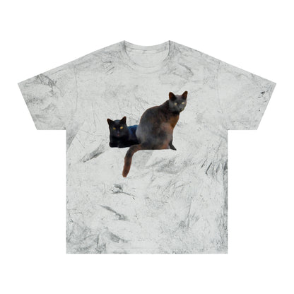 Cats of Greece  'Sifnos Sisters' Unisex Cotton  -  Color Blast T-Shirt