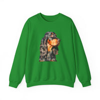 Gordon Setter 'Angus' Unisex 50/50 Crewneck Sweatshirt