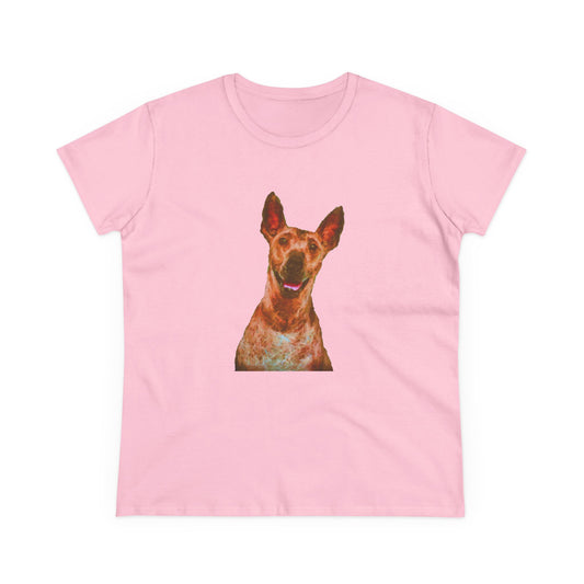 Peruvian Inca Orchid Women's Midweight Cotton Tee