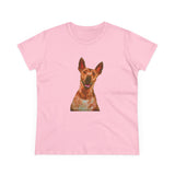 Peruvian Inca Orchid Women's Midweight Cotton Tee