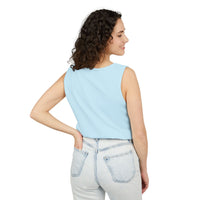 Korean Jindo Unisex Relaxed Fit Garment-Dyed Tank Top