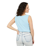 Korean Jindo Unisex Relaxed Fit Garment-Dyed Tank Top