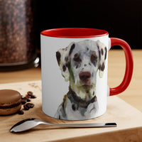 Dalmatian 'Impressionism' Accent Coffee Mug, 11oz