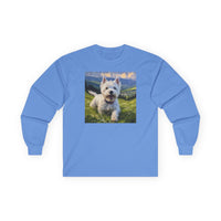 Westie #2 - West Highland Terrier - Unisex Classic Cotton Long Sleeve Tee