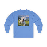 Westie #2 - West Highland Terrier - Unisex Classic Cotton Long Sleeve Tee