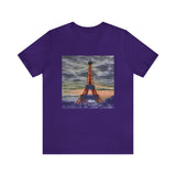 Eiffel Tower Sunset - -  Classic Jersey Short Sleeve Tee