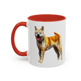 Akita - Ceramic Accent Coffee Mug - 2 Sizes