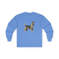 Swedish Vallhund  - Unisex Classic Cotton Long Sleeve Tee