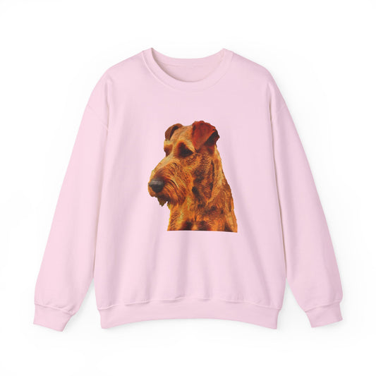 Irish Terrier 'Jocko' Unisex 50/50 Crewneck Sweatshirt