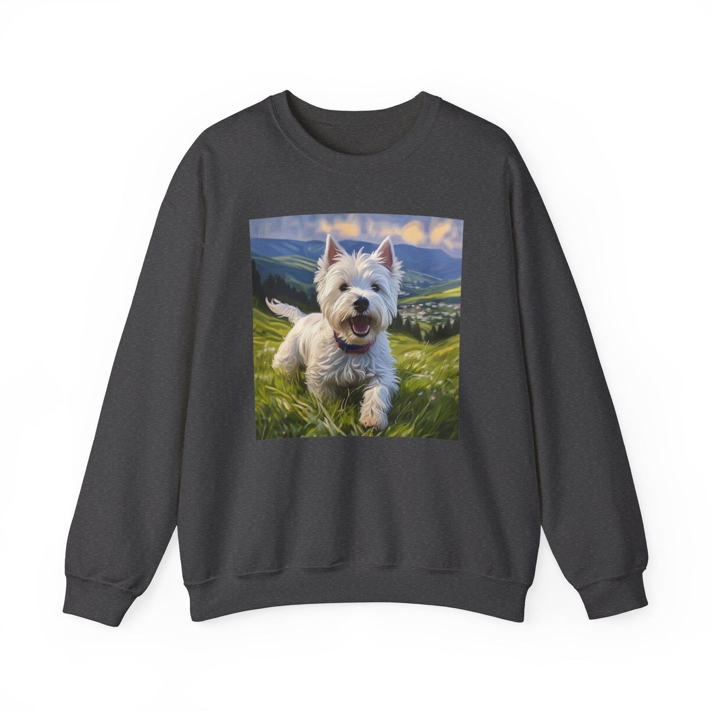 Westie Artistic Masterpiece Unisex Crewneck Sweatshirt
