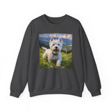 Westie Artistic Masterpiece Unisex Crewneck Sweatshirt