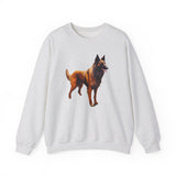 Belgian Tervuren Unisex 50-50 Crewneck Sweatshirt