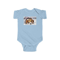 Beagle '#1' Infant Fine Jersey Bodysuit