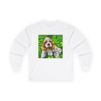 Cocker Spaniel "Hogan" Unisex Cotton Long Sleeve Tee