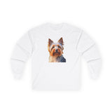 Silky Terrier Unisex Classic Cotton Long Sleeve Tee
