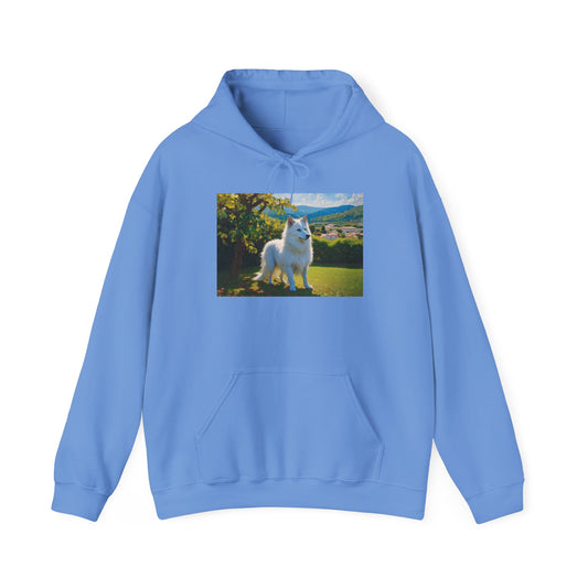 Volpino Italiano - Unisex 50/50 Hooded Sweatshirt