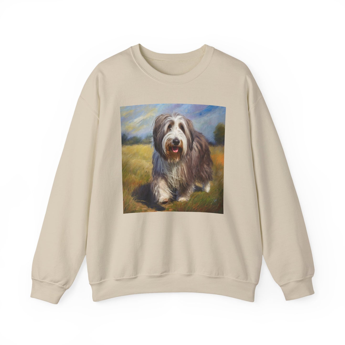 Bearded Collie Charm Crewneck Sweatshirt