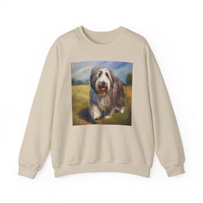 Bearded Collie Charm Crewneck Sweatshirt