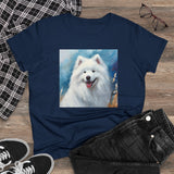 Samoyed Women's Midweight Cotton Tee