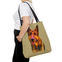 "Bayli the German Shepherd" Tote Bag