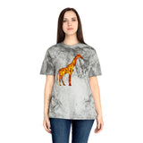 Giraffe 'Camile' Unisex Cotton Color Blast T-Shirt