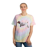 On Point Tie-Dye Tee for German Shorthair Pointers