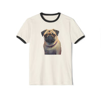 Pug - Unisex Classic Cotton Ringer T-Shirt