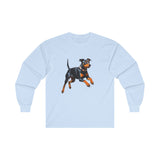 Manchester Terrier Unisex Classic Cotton Long Sleeve Tee