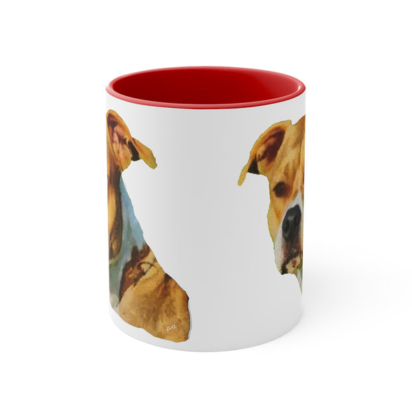 Pit Bull Accent Coffee Mug, 11oz