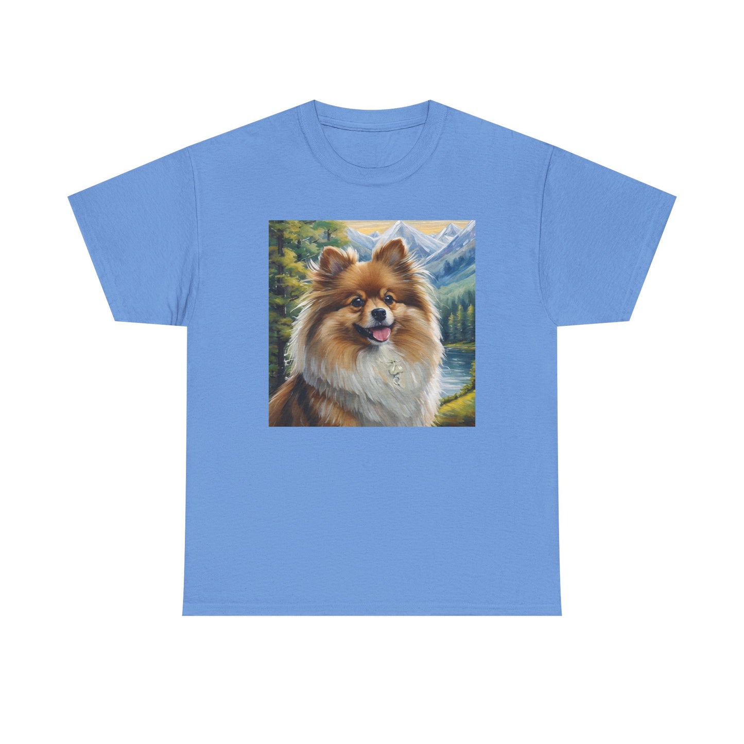 German Spitz Unisex Heavy Cotton Tee