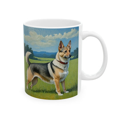Swedish Vallhund Ceramic Mug - 2 Sizes