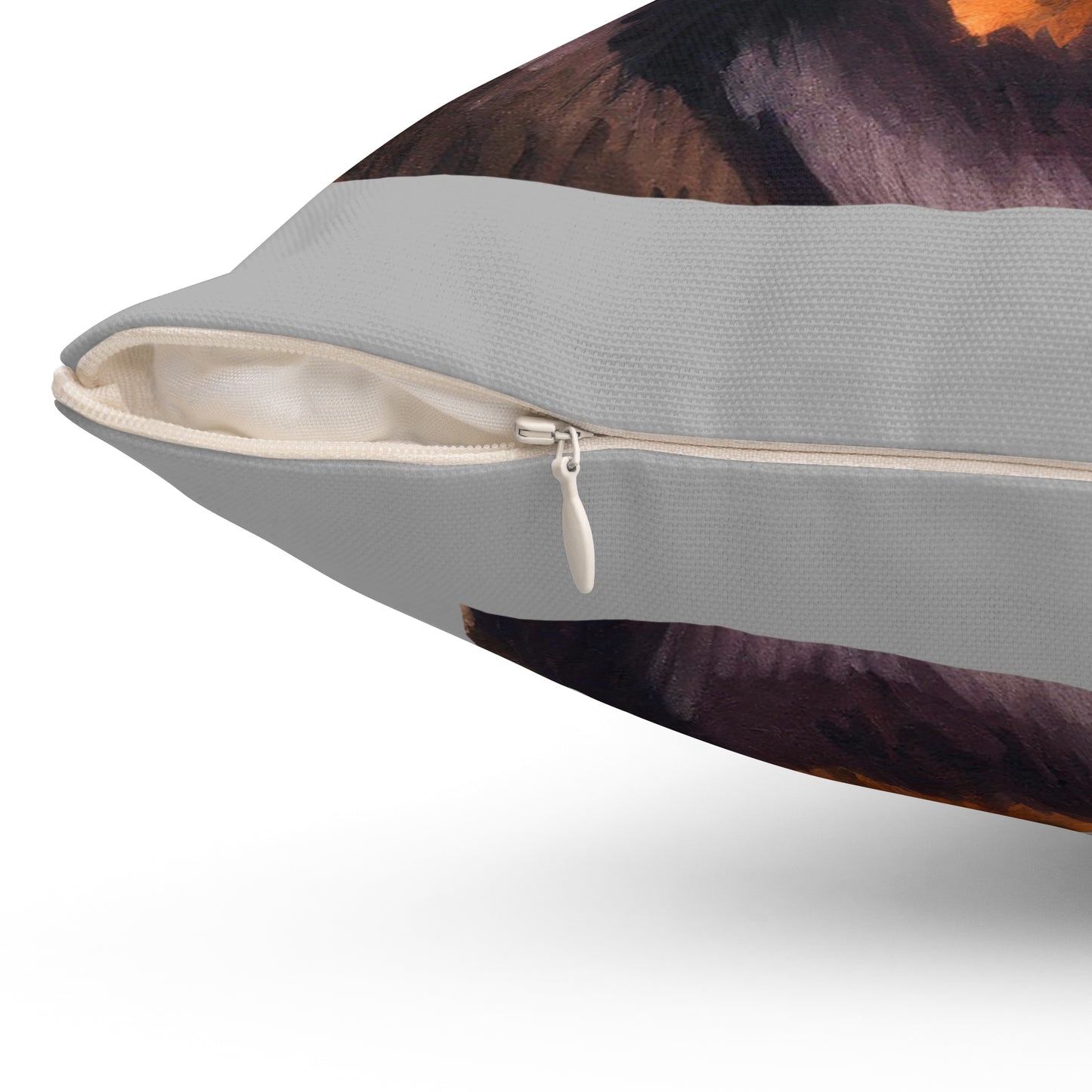 Hannoverscher Schweisshund Spun Polyester Throw Pillow
