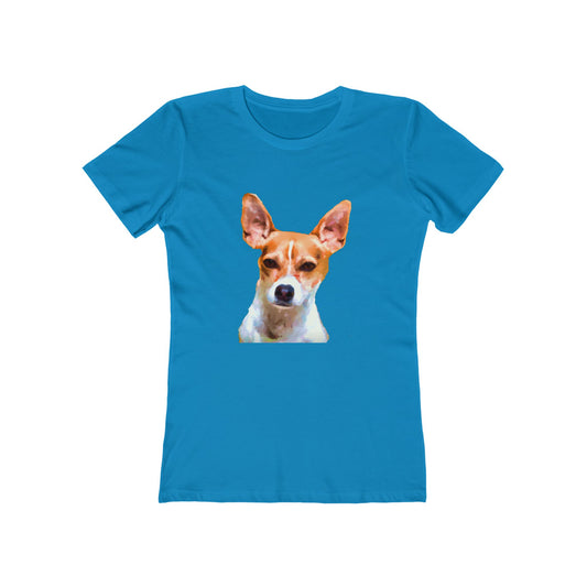 Rat Terrier Women's Slim Fit Tee