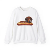 Dachshund 'Weiner Dog' Unisex 50/50 Crewneck Sweatshirt