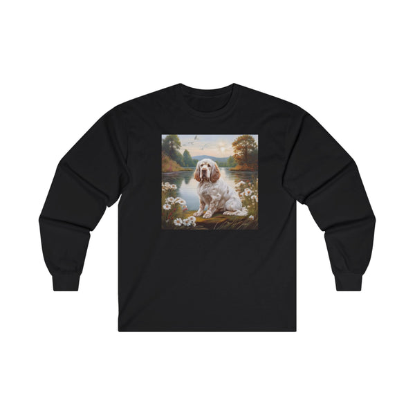 Clumber Spaniel - Unisex Classic Cotton Long Sleeve Tee