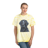 Flat-Coated Retriever Classic Tie-Dye Tee, Cyclone