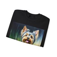 Yorkie #3 50/50 Crewneck Sweatshirt