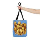 Golden Retriever Puppies Tote Bag