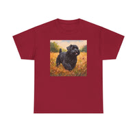 Black Russian Terrier Unisex Heavy Cotton Tee