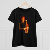 Saxophonist - Women's Midweight Cotton Tee