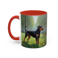 Jagdterrier Ceramic Accent Coffee Mug - 2 Sizes