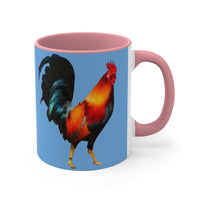 Rooster 'Silas' Ceramic Accent Coffee Mug, 11oz