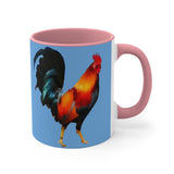 Rooster 'Silas' Ceramic Accent Coffee Mug, 11oz