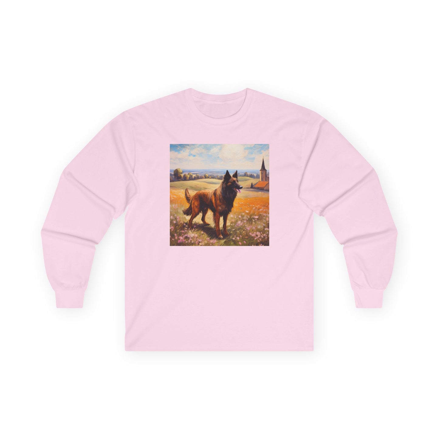 Belgian Tervuren Unisex Classic Cotton Long Sleeve Tee