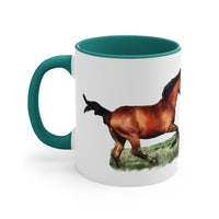 Horse 'Sam' Accent Coffee Mug, 11oz