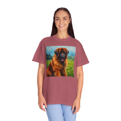 Leonberger Dog Lover - Unisex Garment-Dyed T-Shirt